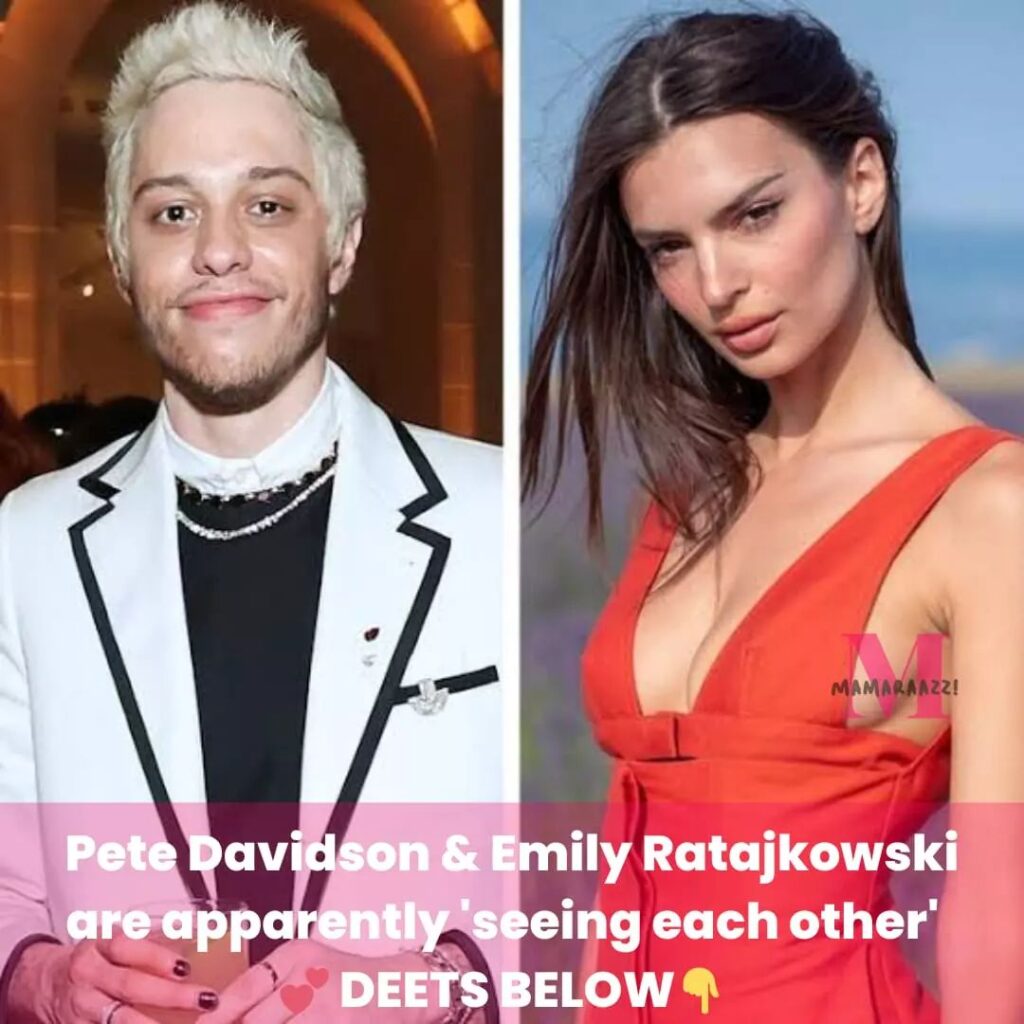 Pete Davidson & Emily Ratajkowski