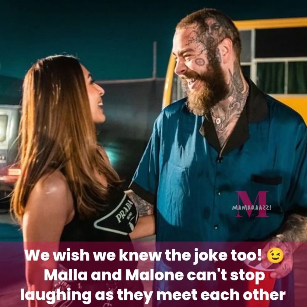 Malaika Arora Post Malone