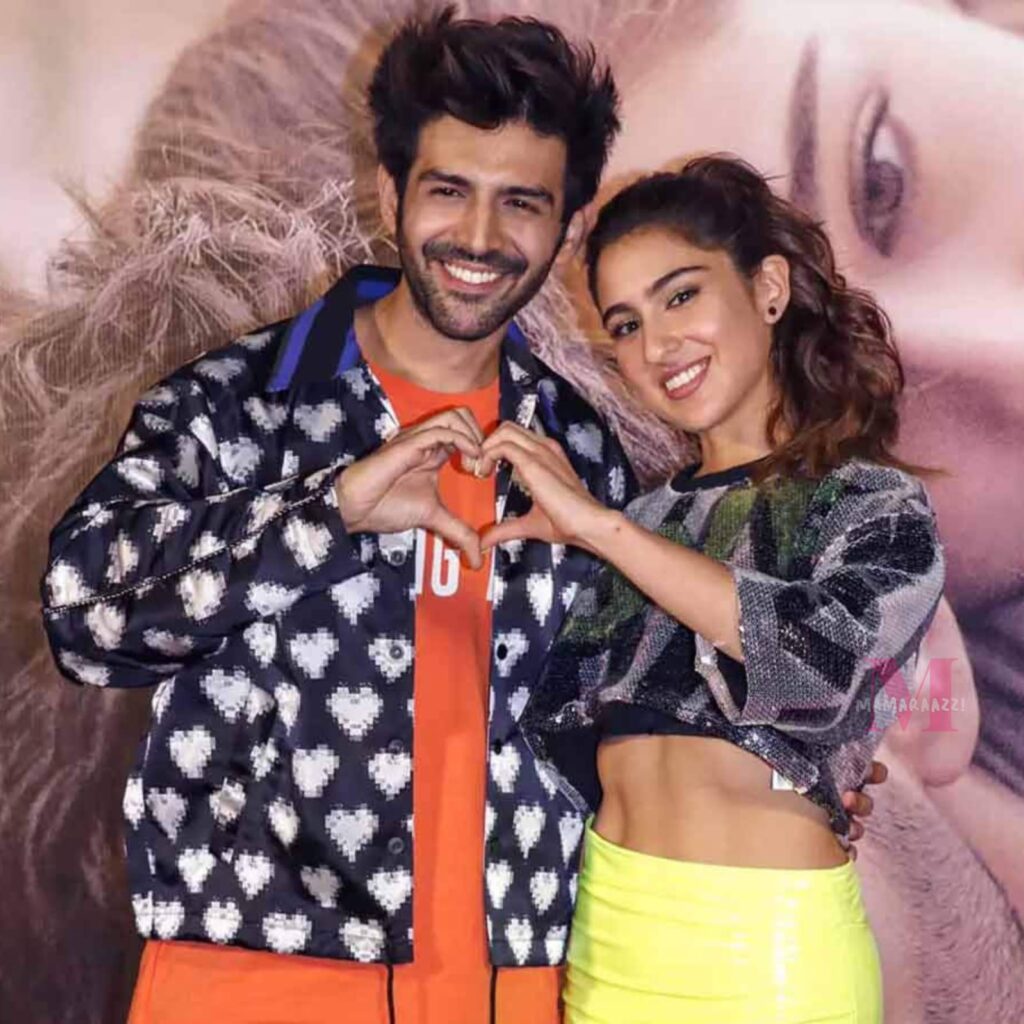 Kartik Aaryan and Sara Ali Khan