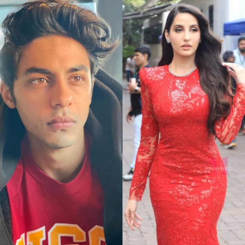 Nora and Aryan Khan