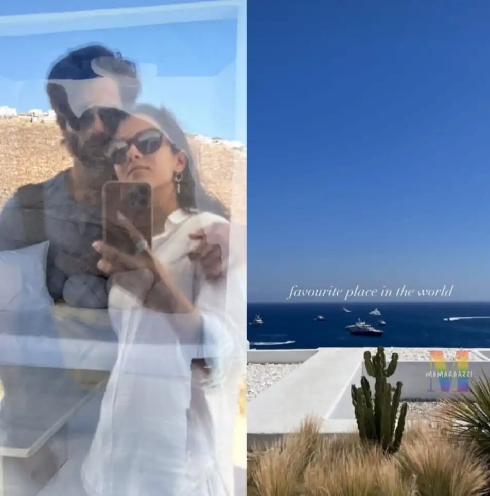 Shahid Kapoor and Mira Rajput are spending some quality time in Greece