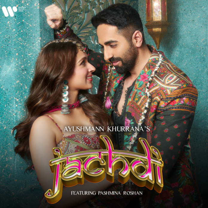 Ayushmann Khurrana and Pashmina Roshan Unveil the “Jachdi” Poster