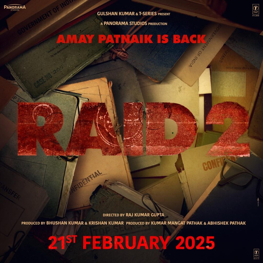 Ajay Devgn Starrer Raid 2 Is All Set To Release on 21st February 2025!