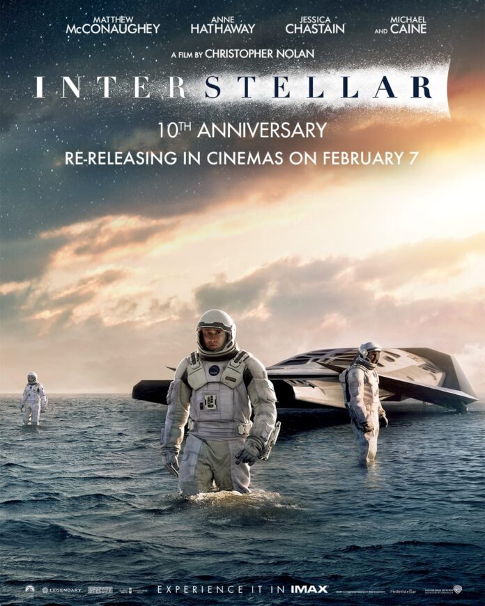 WARNER BROS. PICTURES TO RE-RELEASE CHRISTOPHER NOLAN’S ‘INTERSTELLAR’