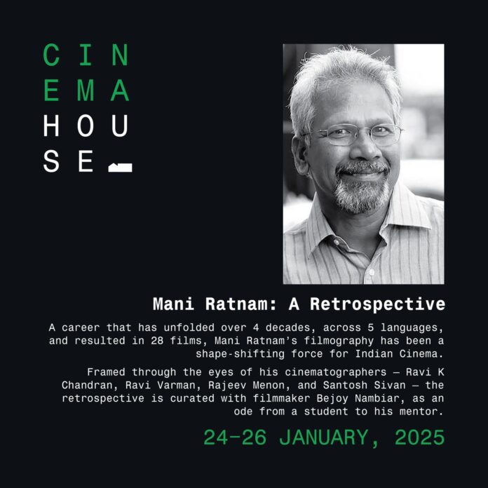 G5A presents a Retrospective of Mani Ratnam