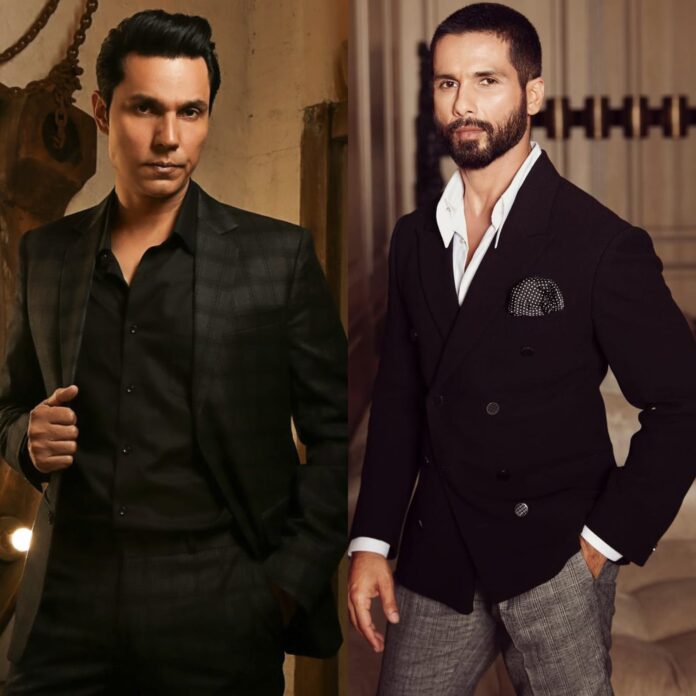 Shahid Kapoor shares an interesting anecdote of Randeep Hooda