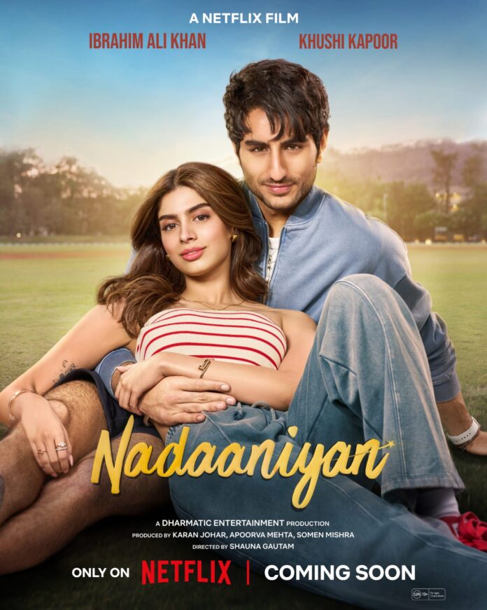 Ibrahim Ali Khan and Khushi Kapoor Star in ‘Nadaaniyan’