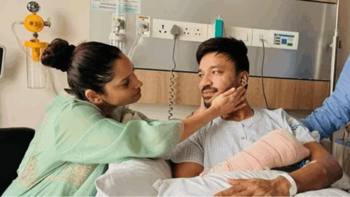 Vicky Jain Hospital Ankita Lokhande