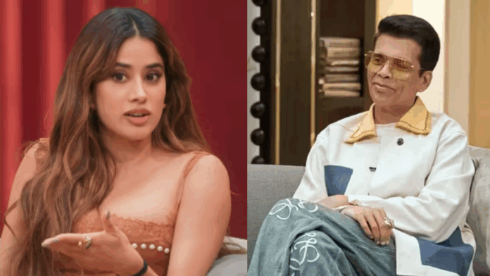 Janhvi Kapoor Karan Johar Two Much