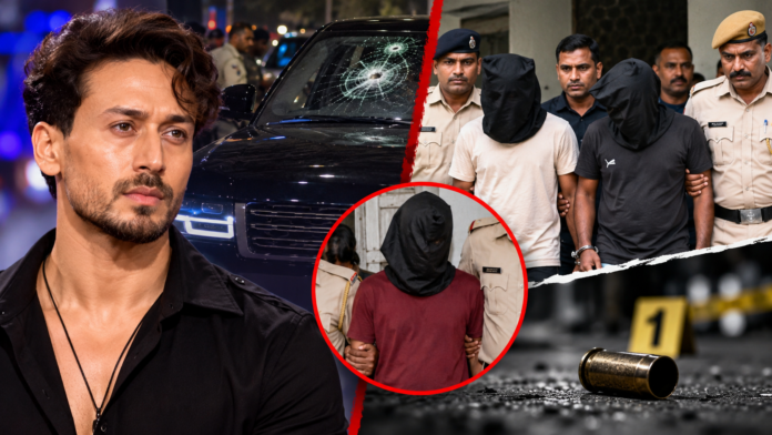 Tiger Shroff shooters arrested, Tiger Shroff firing latest news, Tiger Shroff Kota arrests, Lawrence Bishnoi gang, Tiger Shroff shooting incident