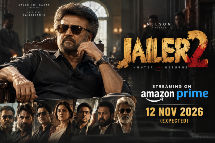 Jailer 2 OTT release date in India, Jailer 2 Amazon Prime Video, Jailer 2 Netflix release date, Jailer 2 box office collection, Jailer 2 worldwide collection, Jailer 2 Hindi OTT release, Jailer 2 cast, Jailer 2 story, Jailer 2 online watch, Rajinikanth Jailer 2 movie.