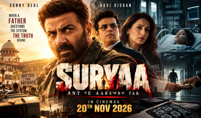 Suryaa Ant Se Aarambh Tak, Sunny Deol Suryaa Movie, Suryaa Movie Release Date, Suryaa Cast, Suryaa Teaser, Ravi Kishan Suryaa